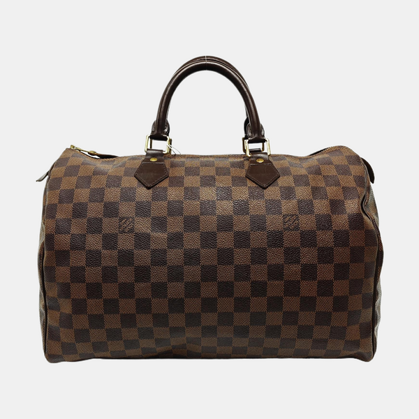 SPEEDY 35 Coated Canvas Brown
