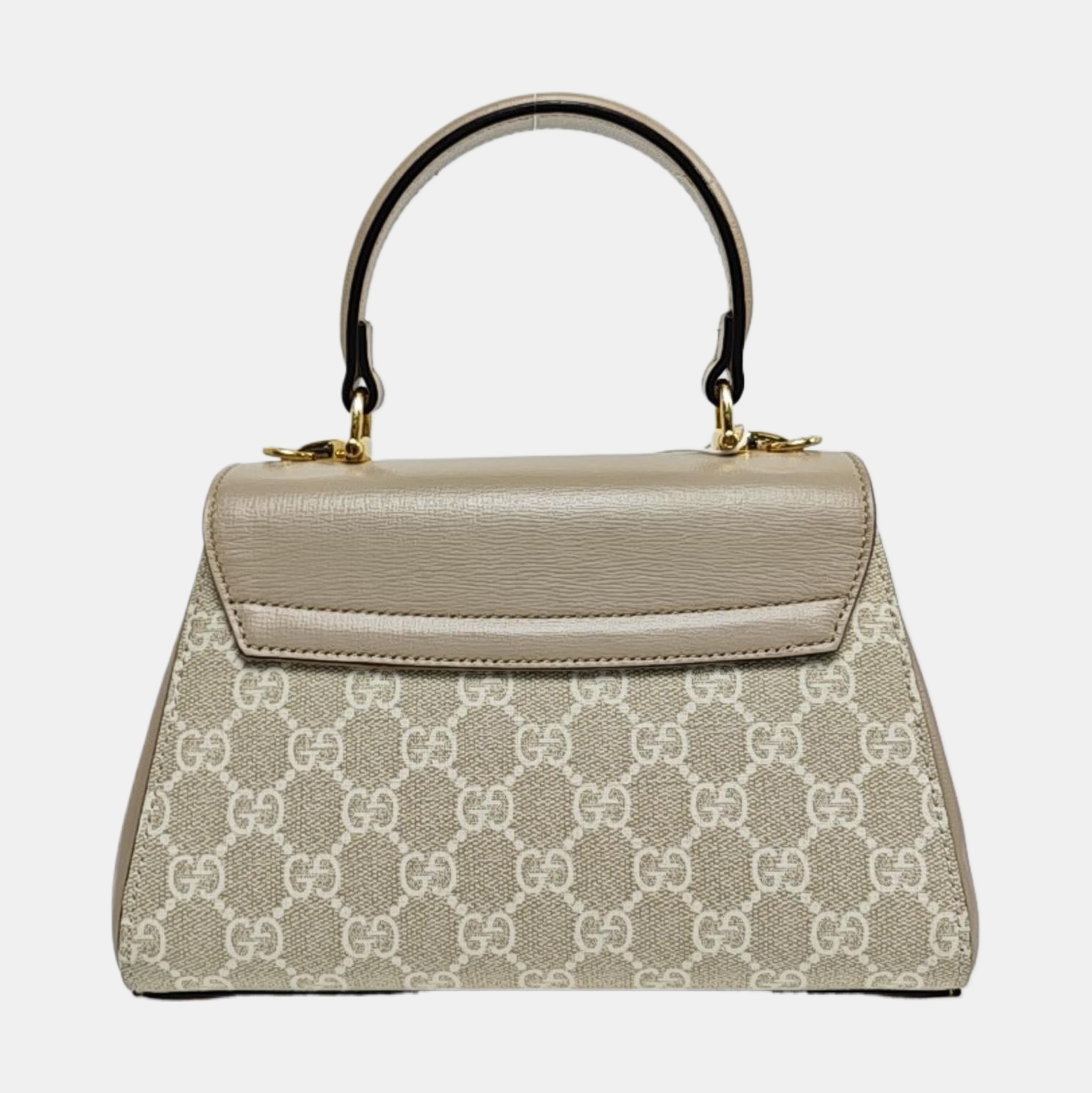 Horsebit 1955 Monogram Coated Canvas Beige