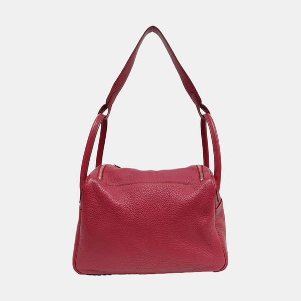 Authenticated pre-owned  Lindy 30 Clemence Red - Shoulder Bag at Looply
