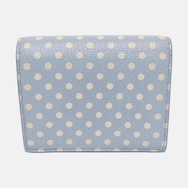 Madras Calfskin Blue Wallet