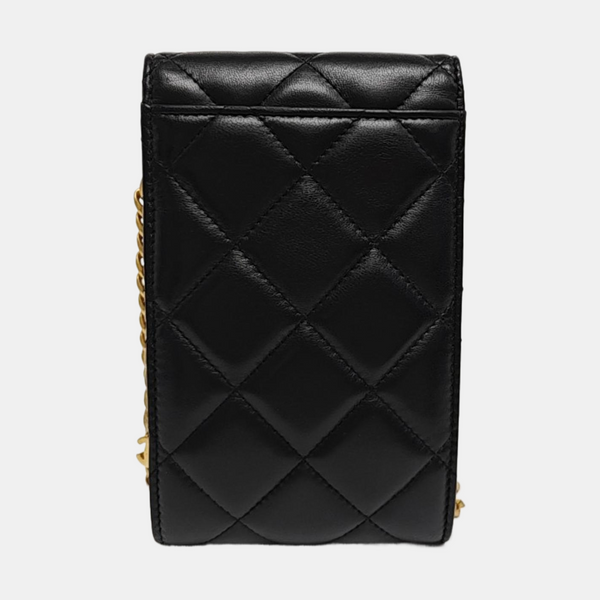 Quilted Lambskin Black