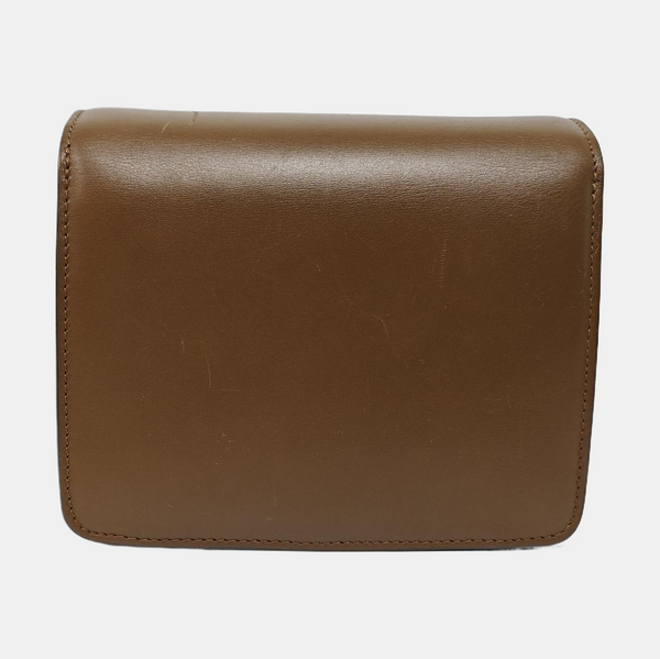 CLASSIC BOX Mini Calfskin Brown