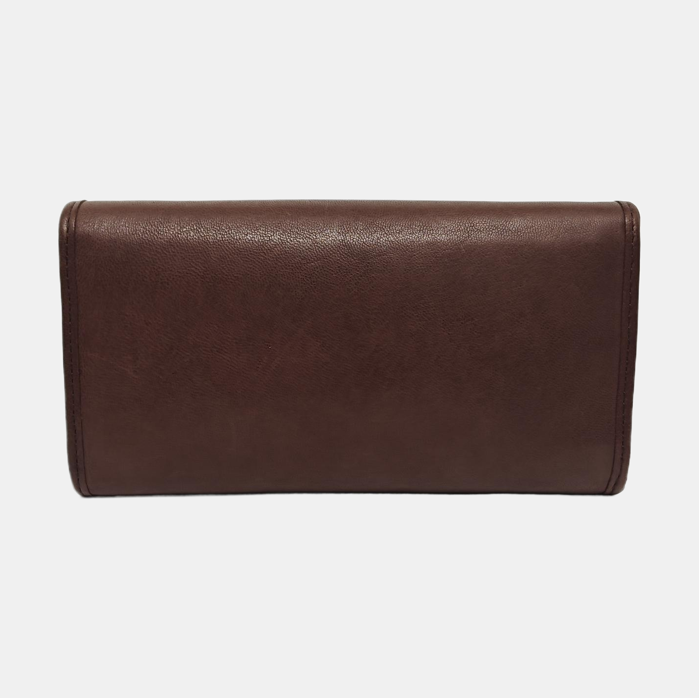 Lambskin Shoulder Bag Brown