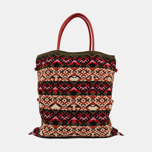 Fabric Tote Bag Multicolor