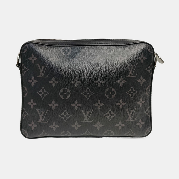TRIO Monogram Coated Canvas Gray