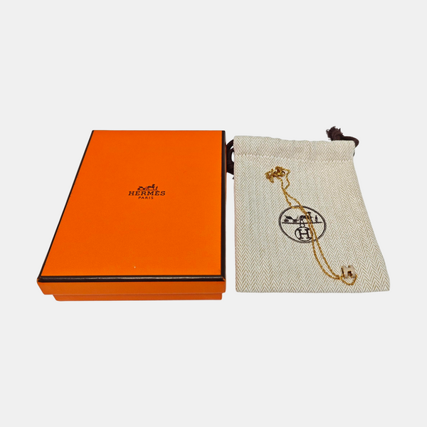 Pop H Metal Rose Gold Necklace