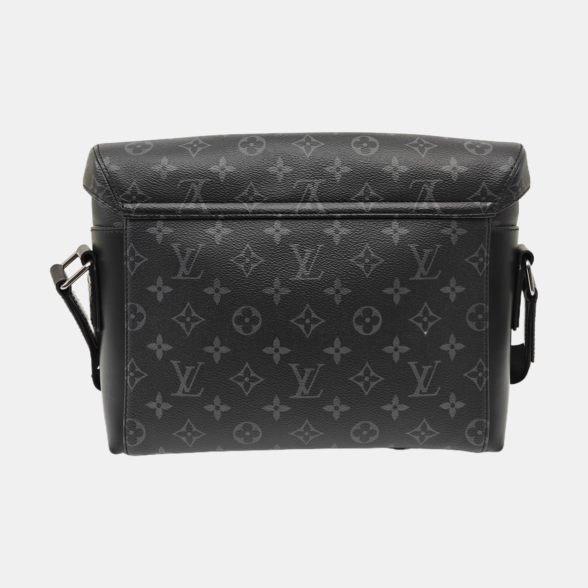 VOYAGER PM Monogram Coated Canvas Black