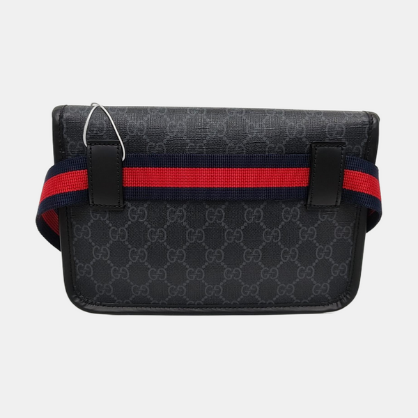 Neo Vintage Monogram Coated Canvas Black