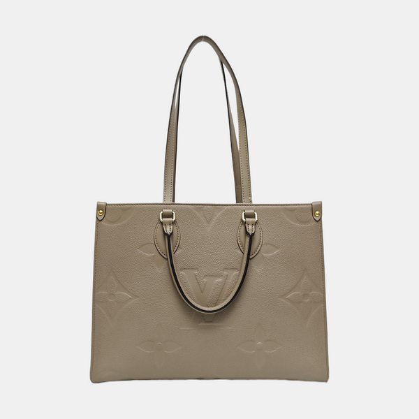 ONTHEGO MM Monogram Calfskin Gray