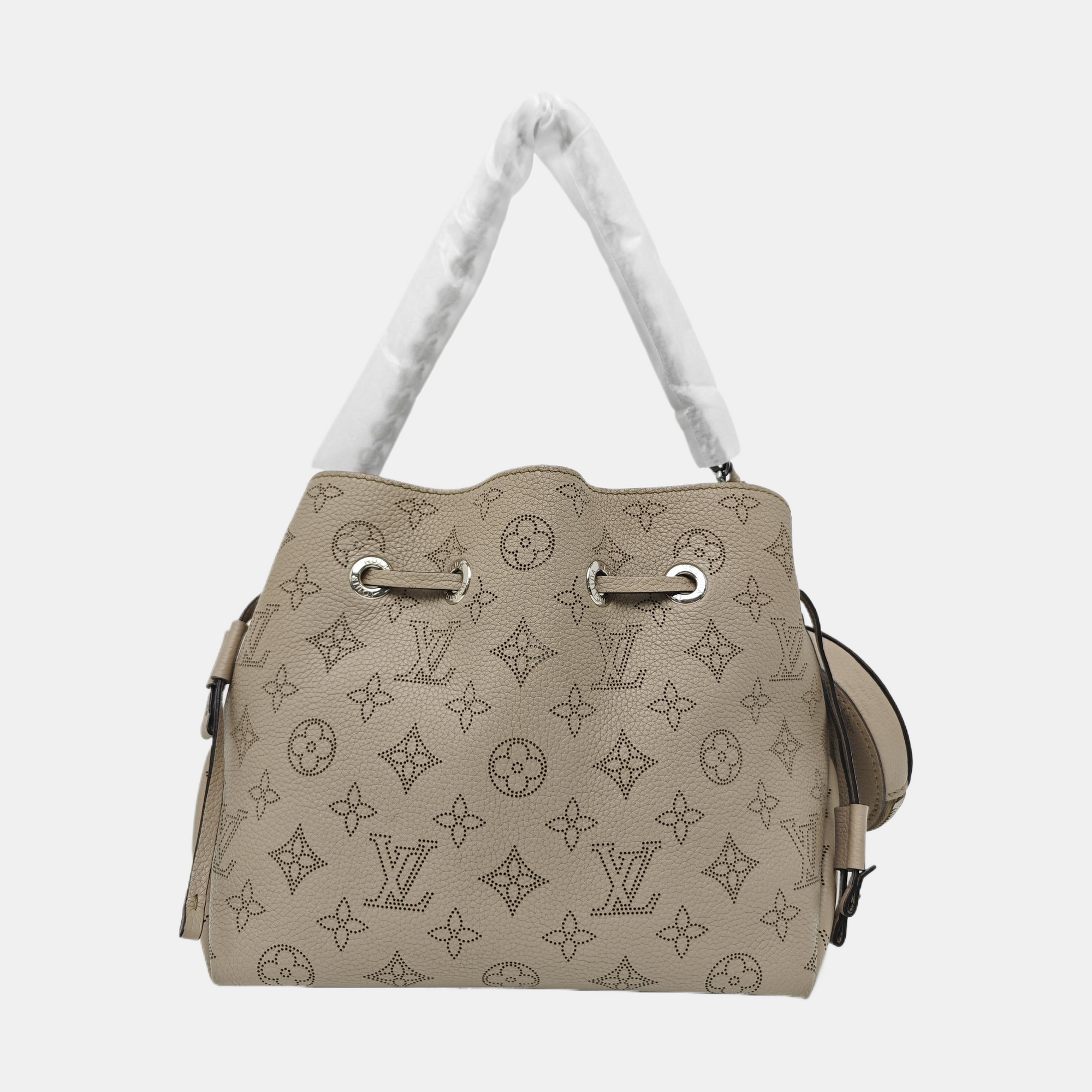 BELLA Monogram Calfskin Gray