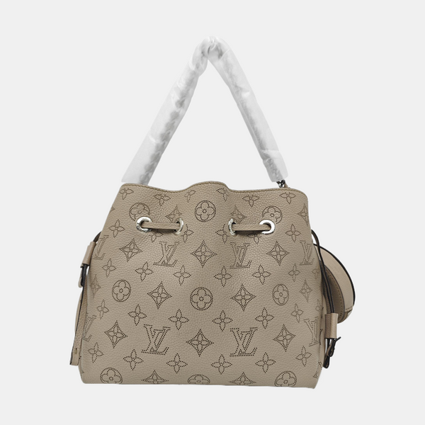 BELLA Monogram Calfskin Gray