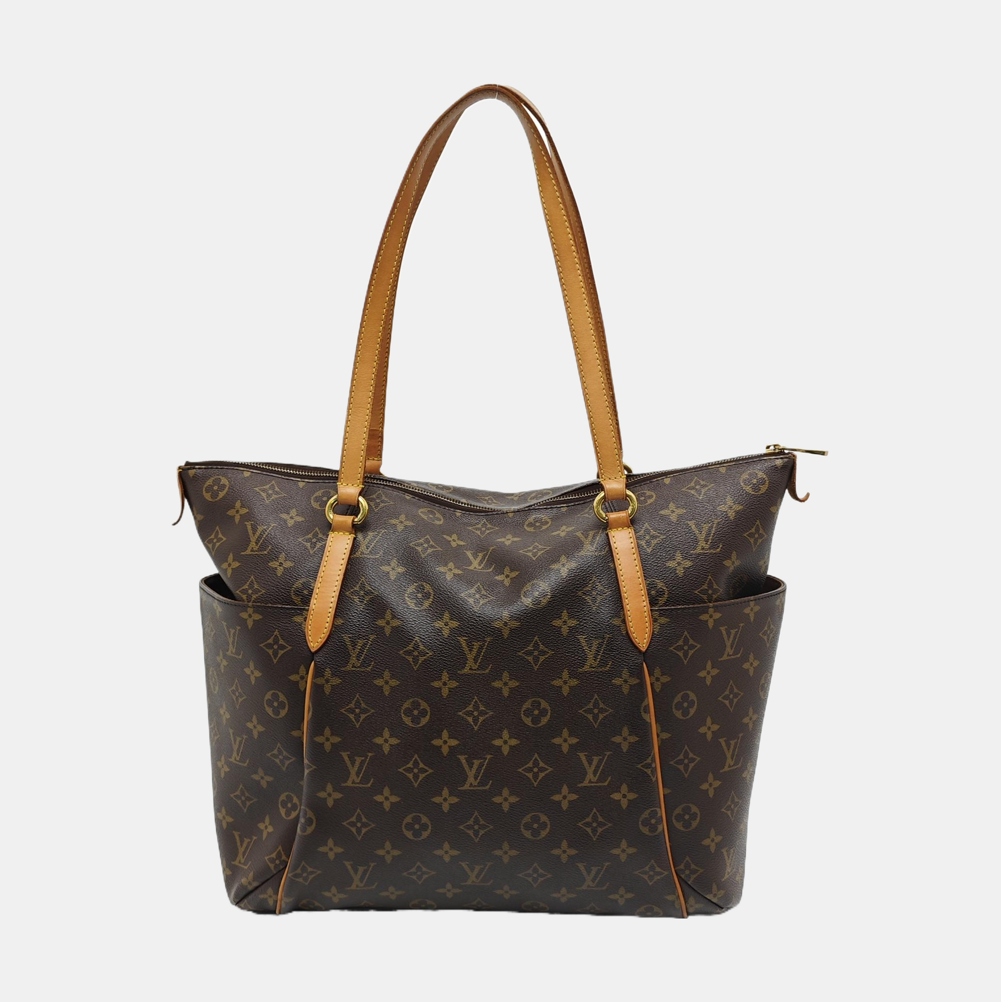 TOTALLY GM Monogram Coated Canvas Brown