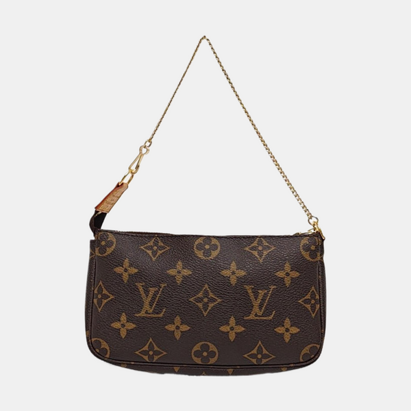 ACCESSOIRES Mini Monogram Coated Canvas Brown