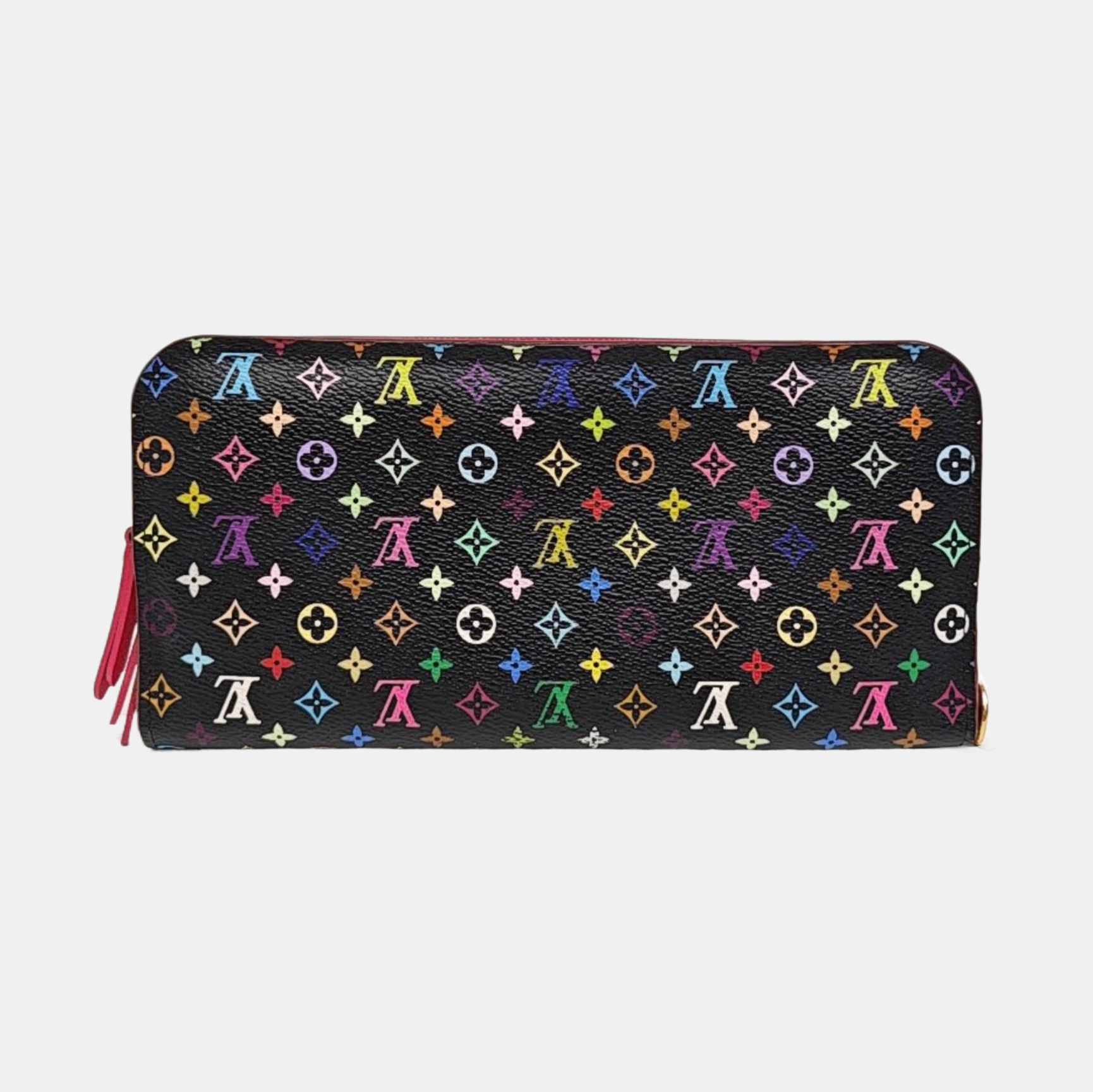 LV × TM INSOLITE Monogram Coated Canvas Black Wallet