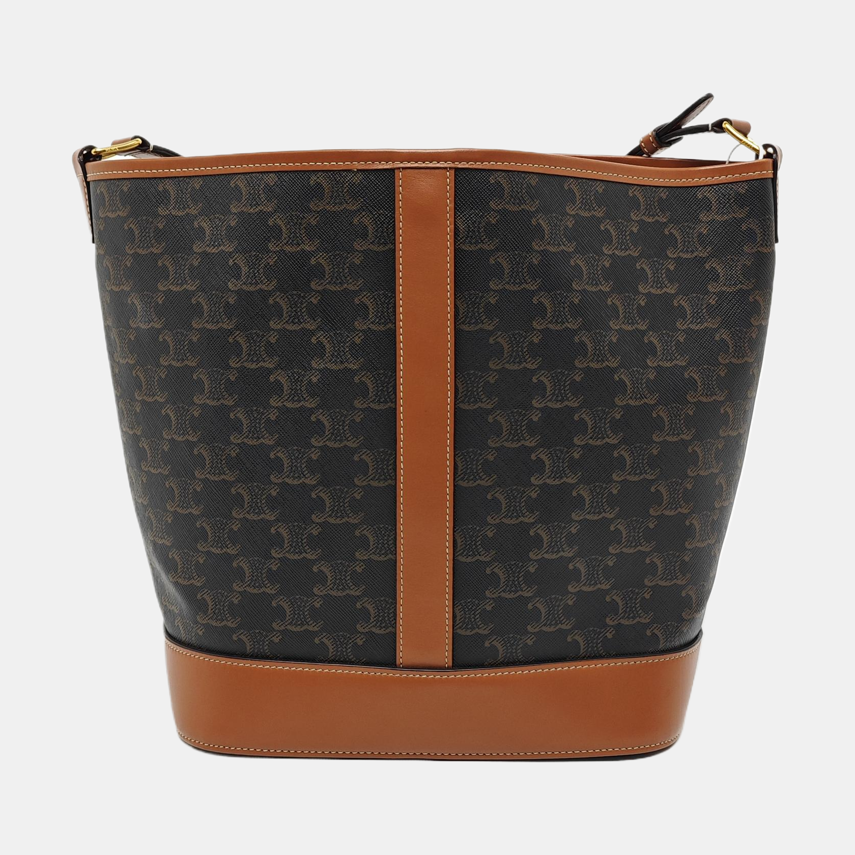 TRIOMPHE CANVAS Medium Coated Canvas Brown