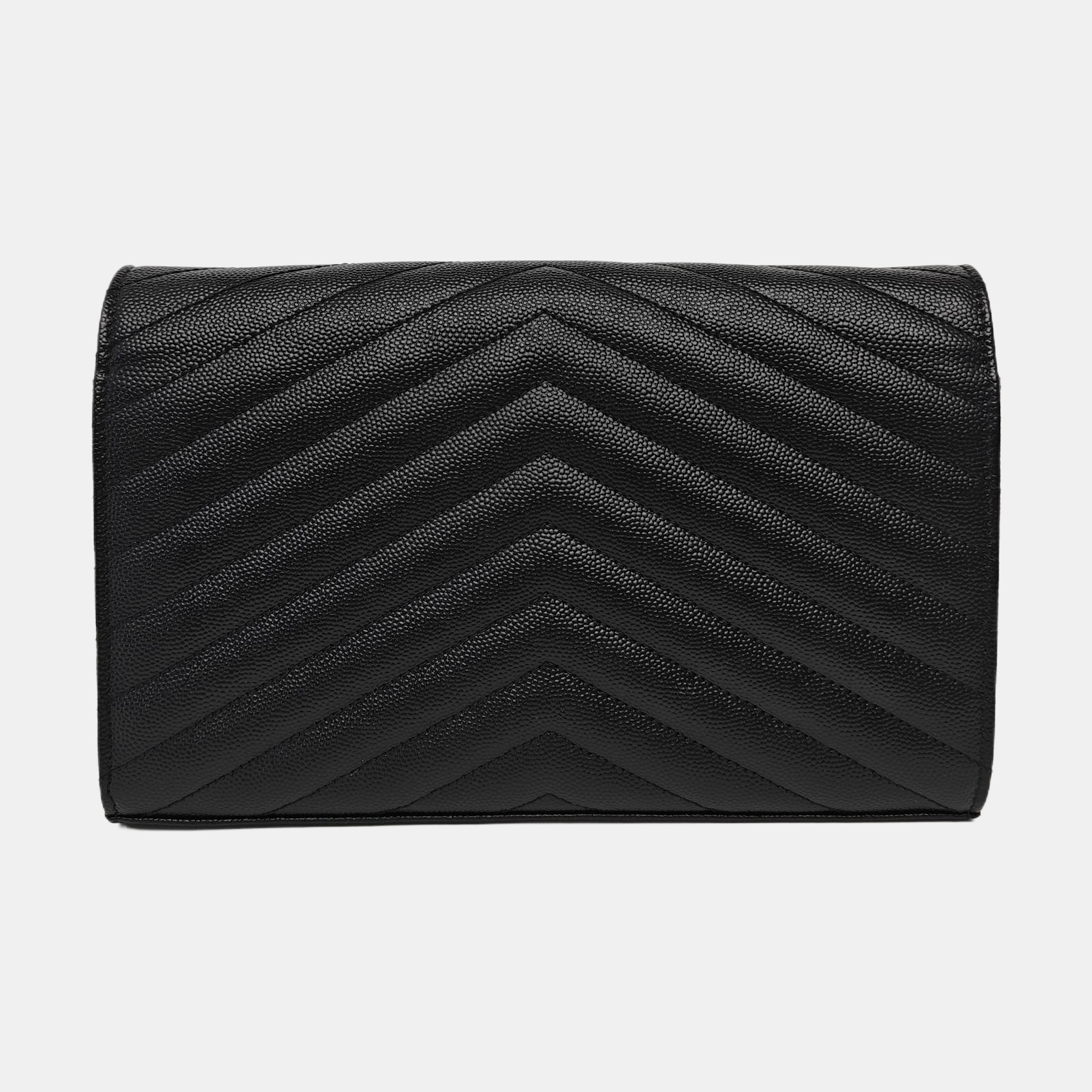 MONOGRAM Medium Chevron Calfskin Black