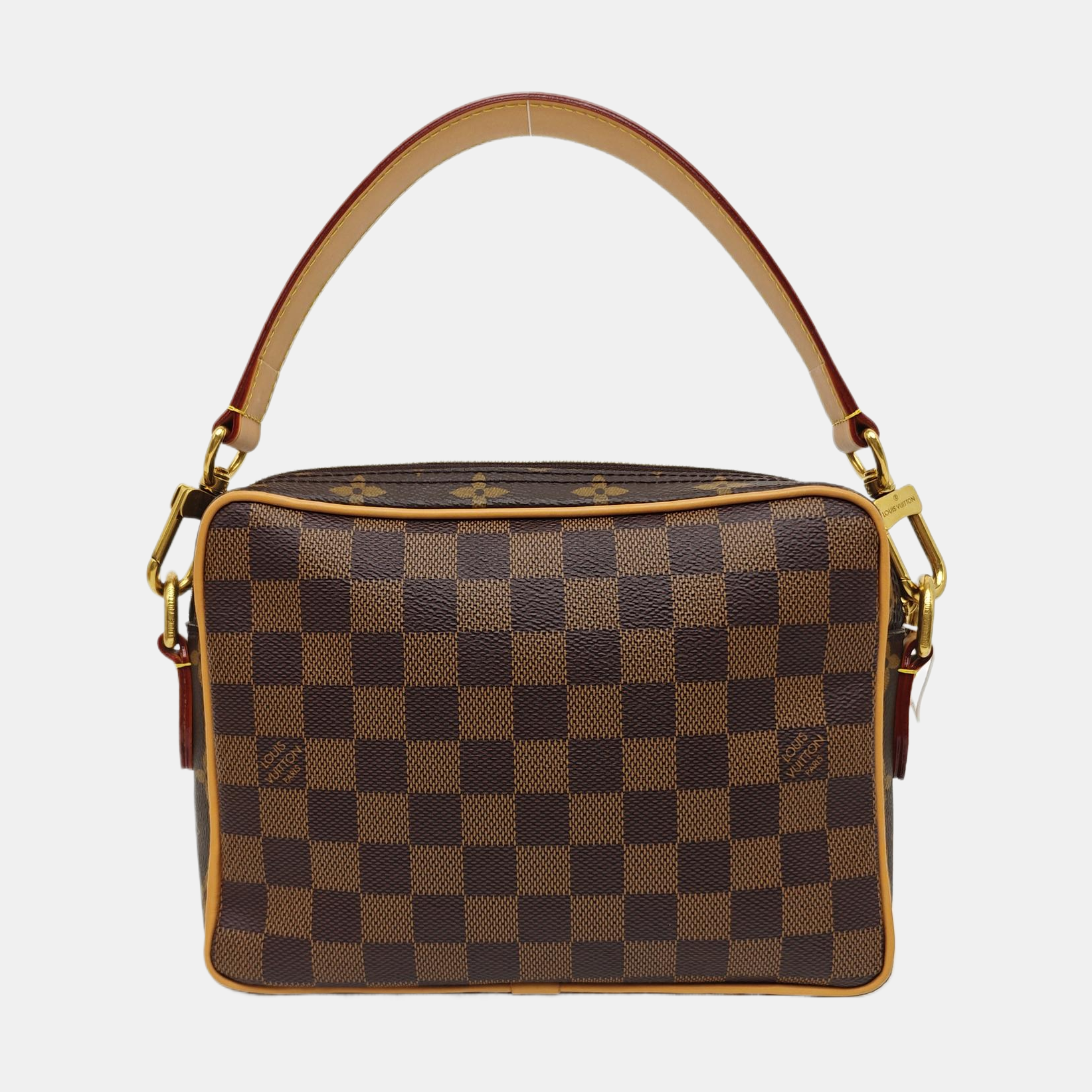 NIL Damier Ebene Coated Canvas Brown