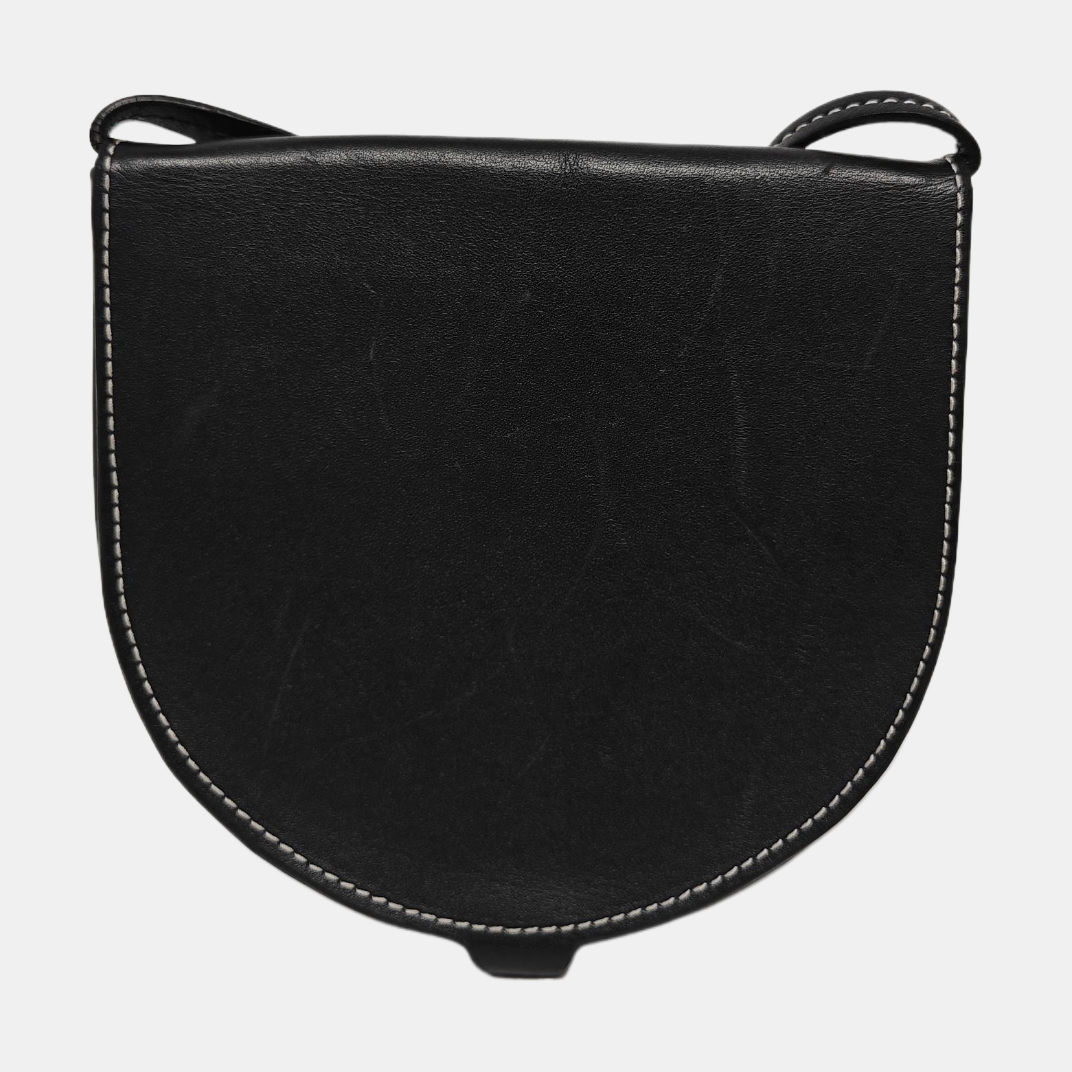 Heel Small Calfskin Black