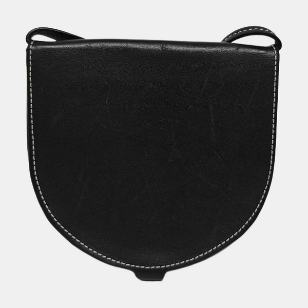 Heel Small Calfskin Black