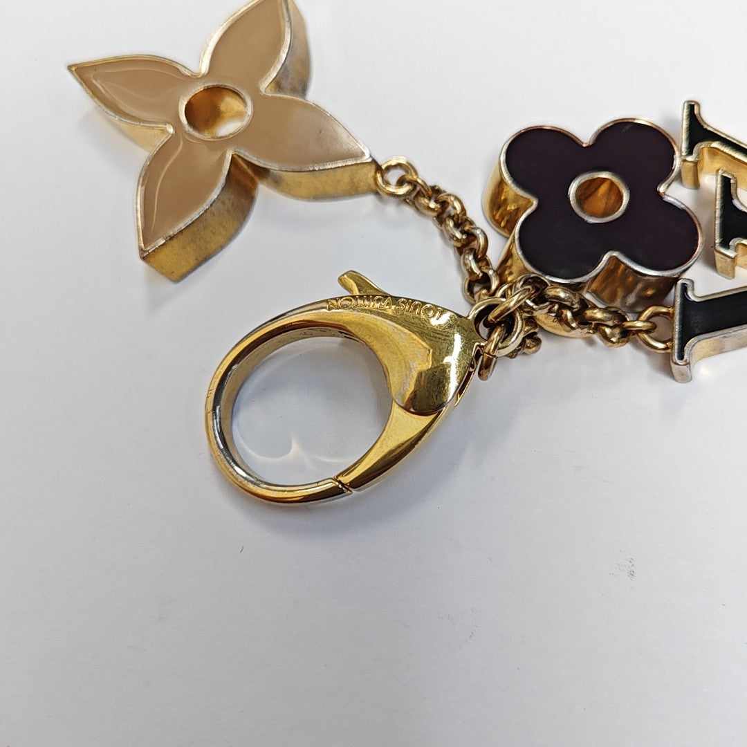 Metal Bag Charm Multicolor