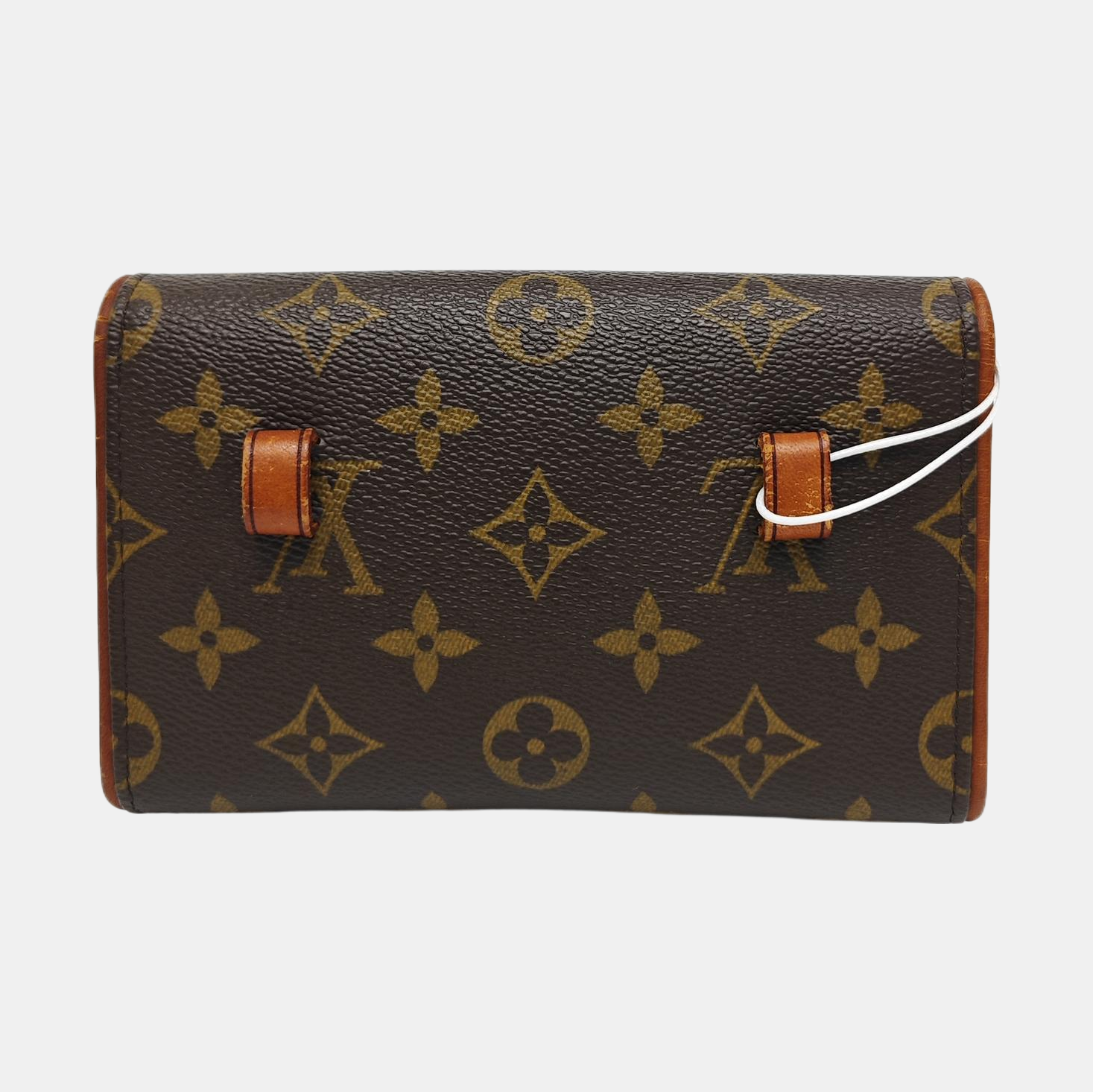FLORENTINE Monogram Coated Canvas Brown