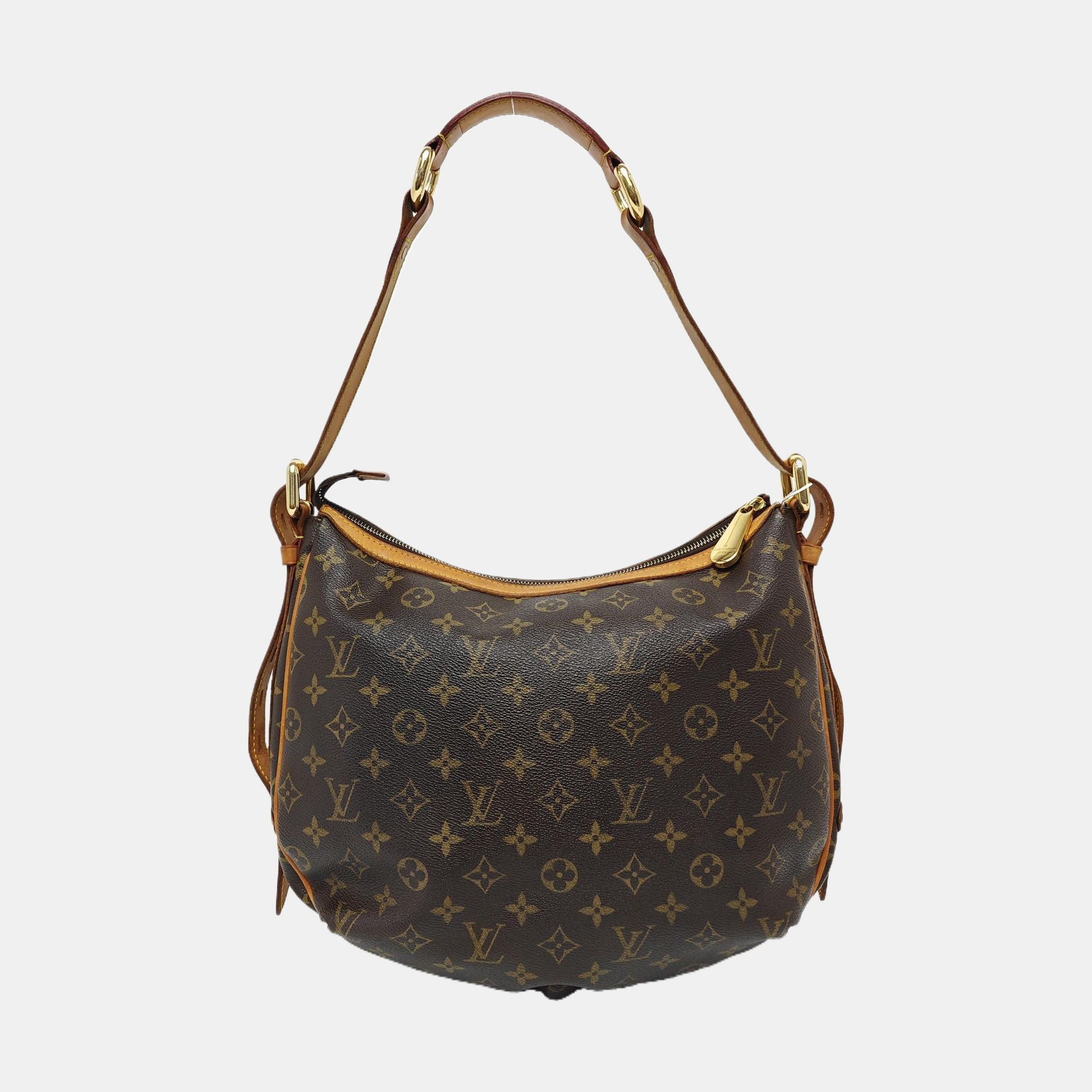 TULUM GM Monogram Coated Canvas Brown