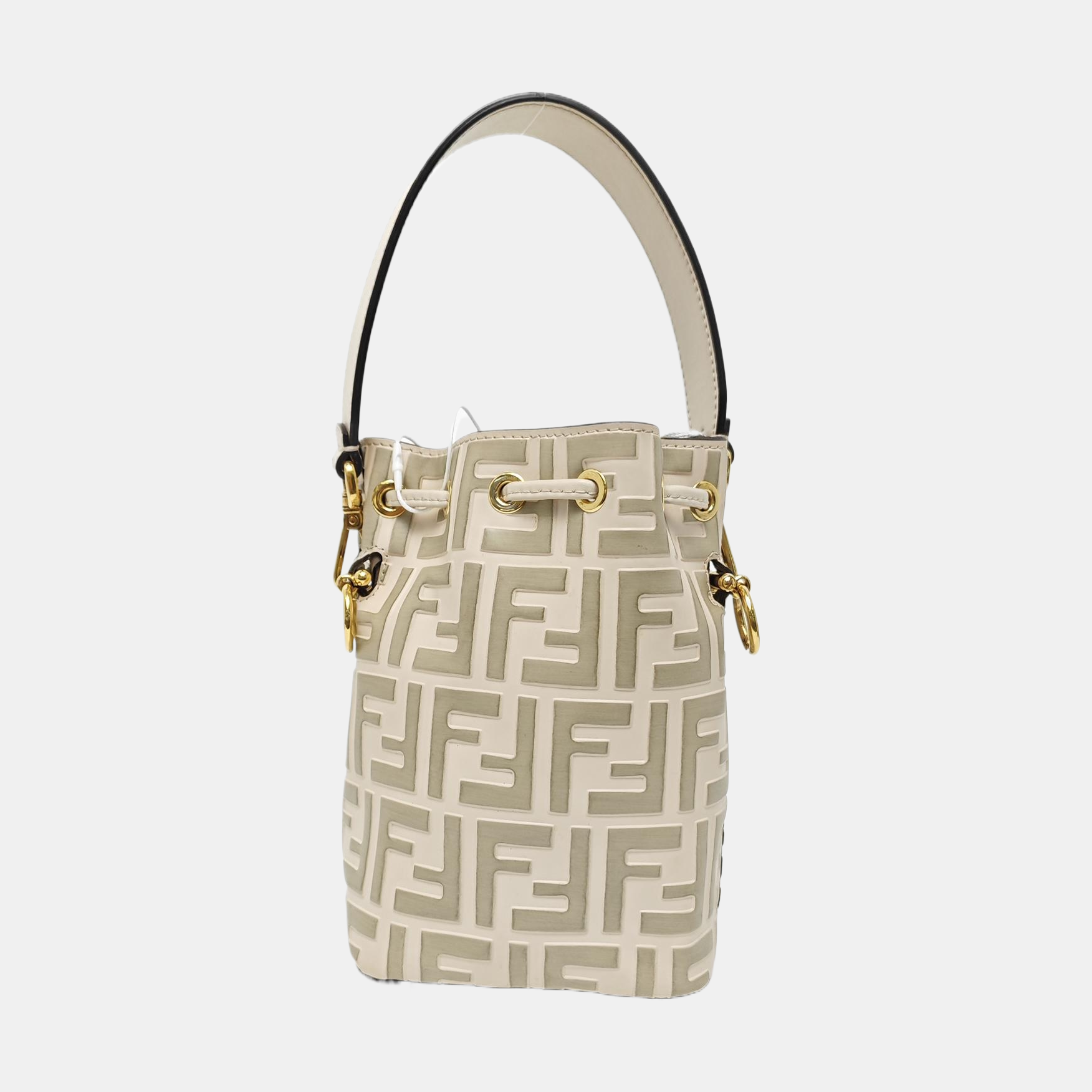 Mon Tresor Mini Calfskin Beige