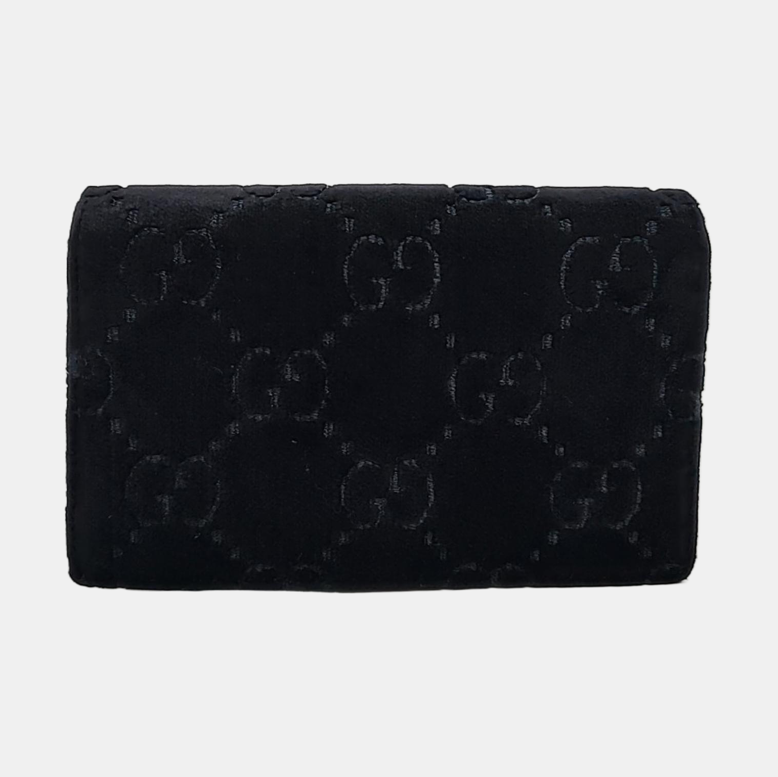 Authenticated pre-owned  Dionysus Super Mini Monogram Velvet Black - Shoulder Bag at Looply