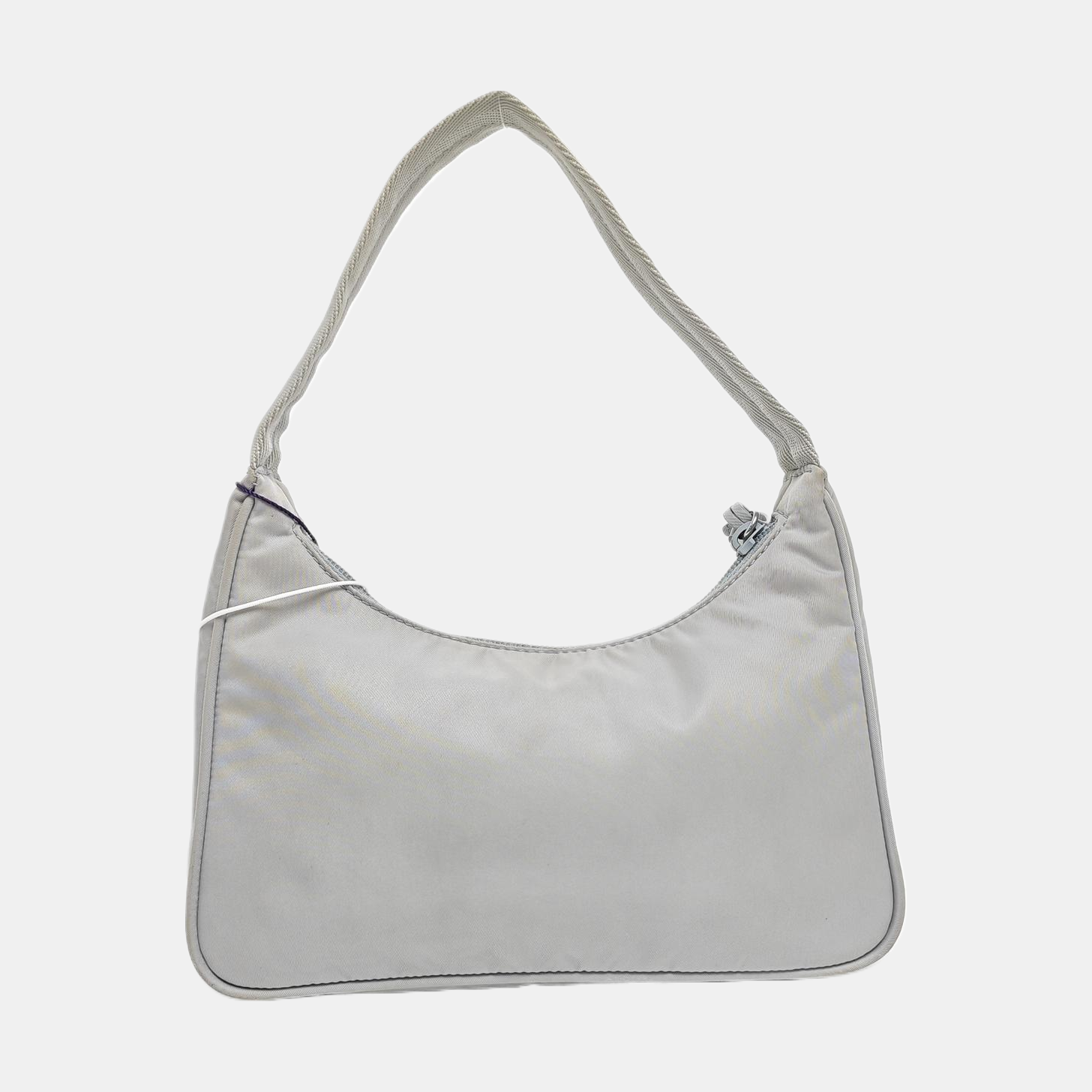 Authenticated pre-owned  Re-Edition2000 Mini Nylon Gray - Top Handle Bag at Looply