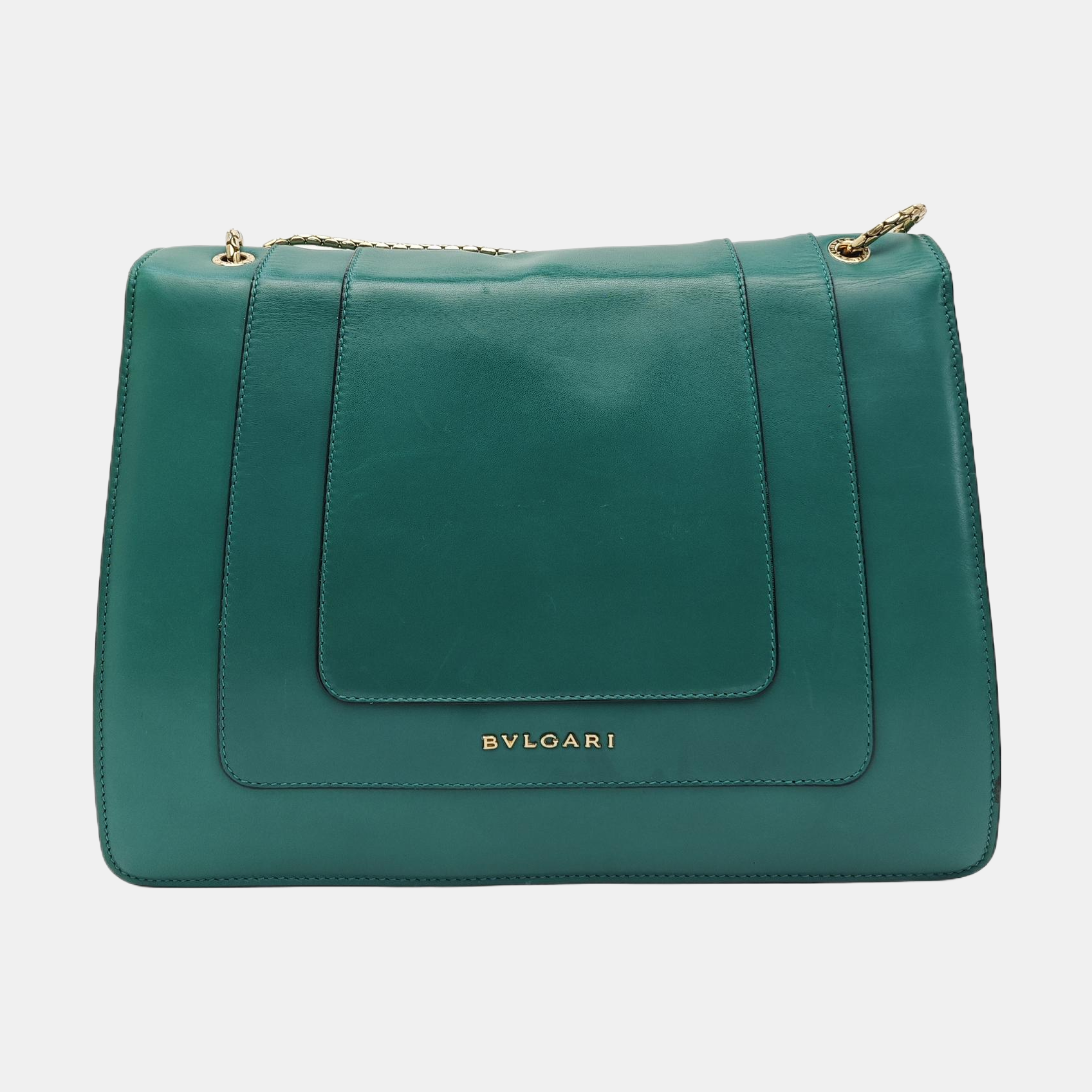 SERPENTI FOREVER Calfskin Green
