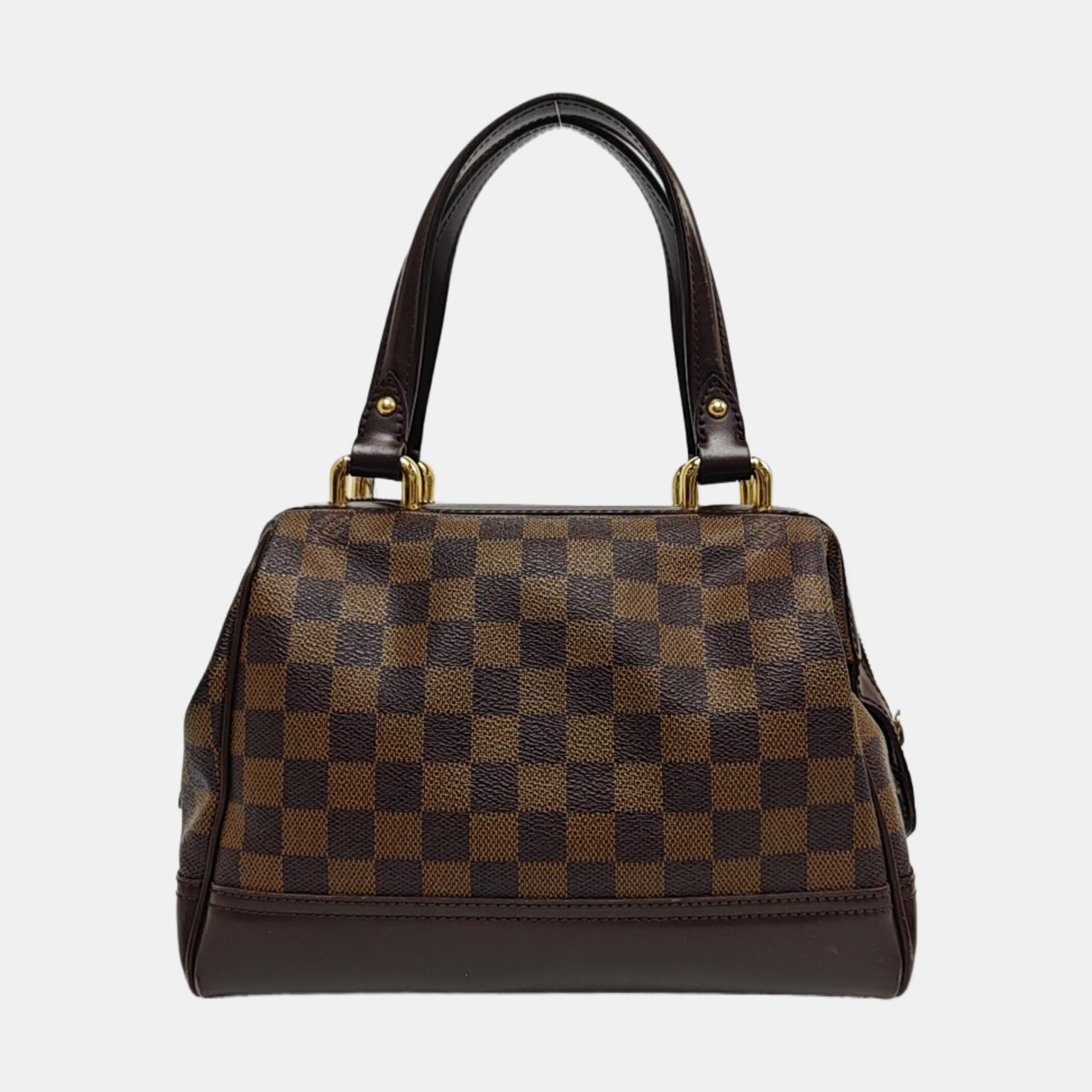 KNIGHTSBRIDGE Damier Ebene Coated Canvas Brown