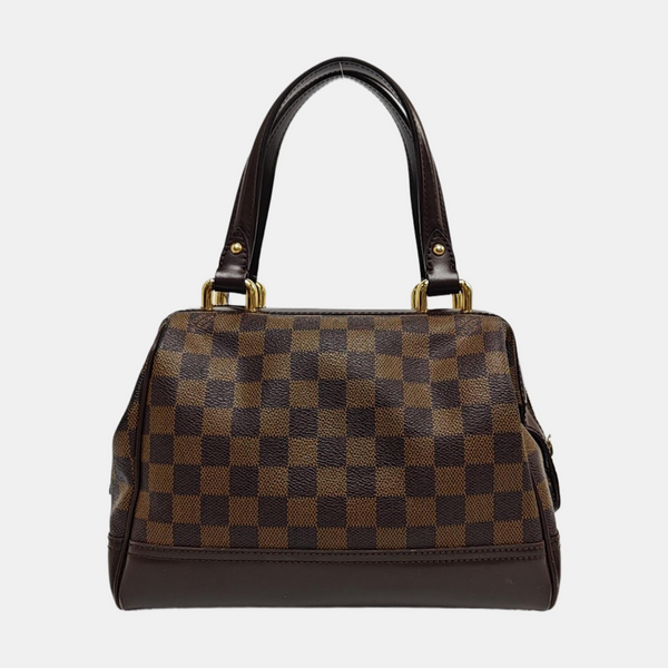 KNIGHTSBRIDGE Damier Ebene Coated Canvas Brown