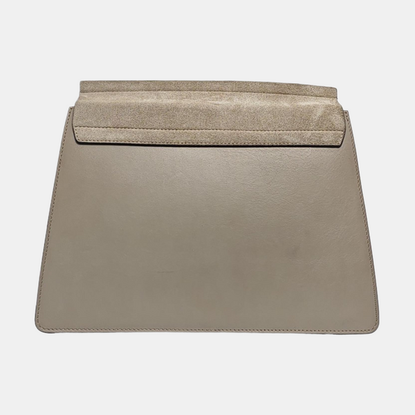 Faye Medium Calfskin Gray