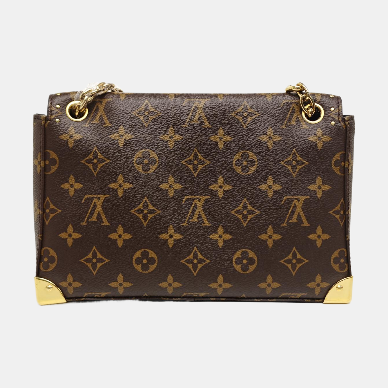TRUNKIE Monogram Coated Canvas Brown