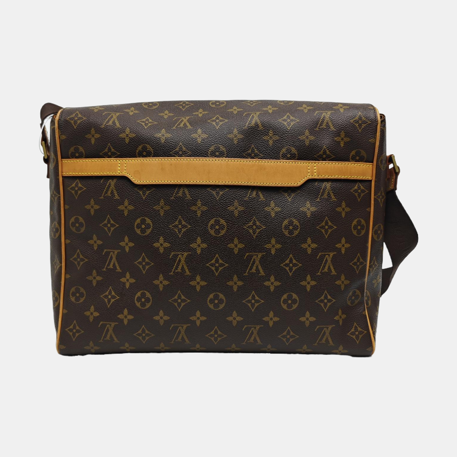 VALMY Monogram Coated Canvas Brown
