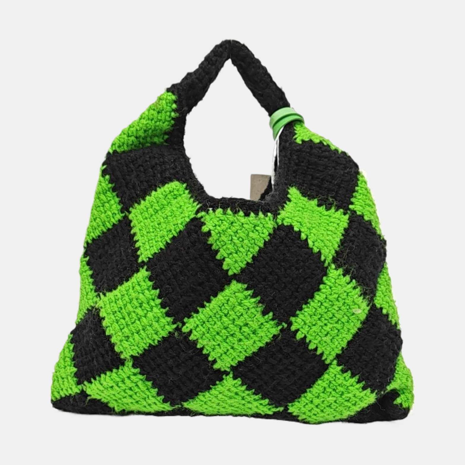Fabric Top Handle Bag Multicolor