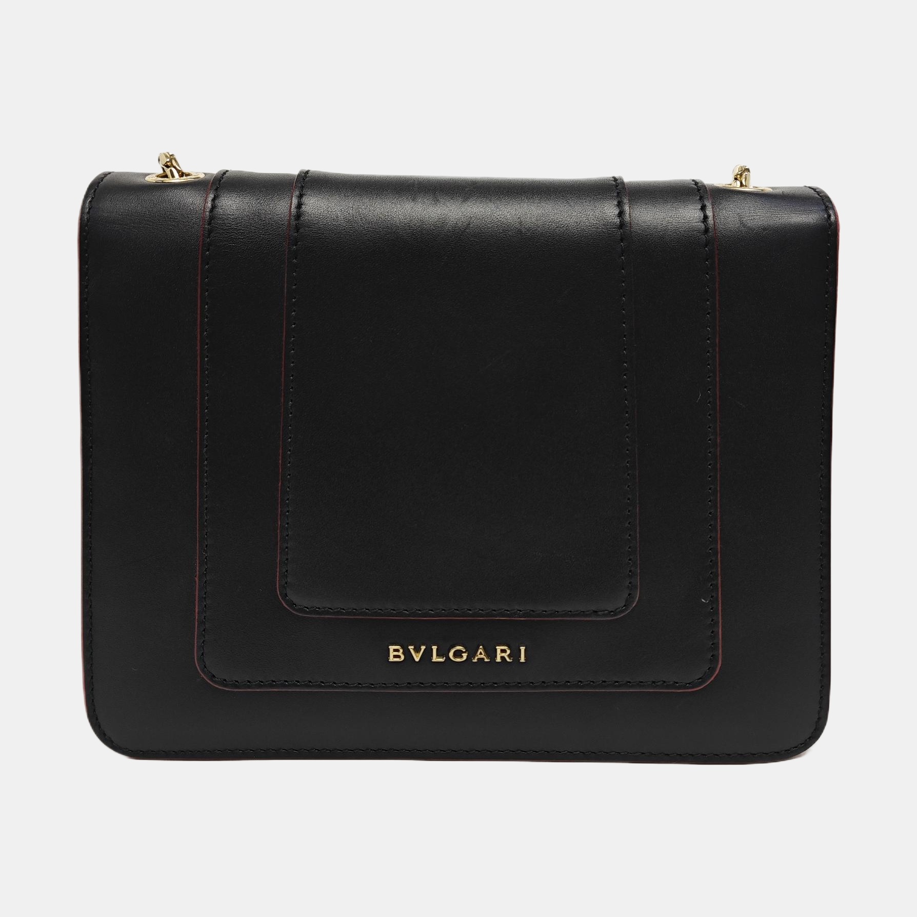 SERPENTI FOREVER Small Calfskin Black