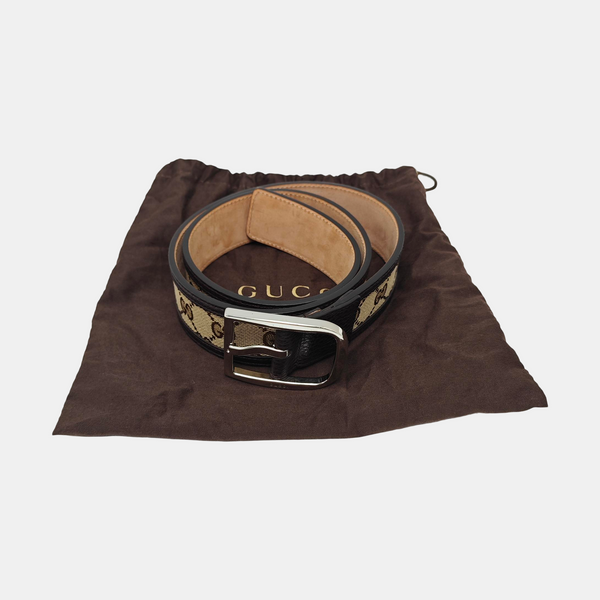 Fabric Belt Beige