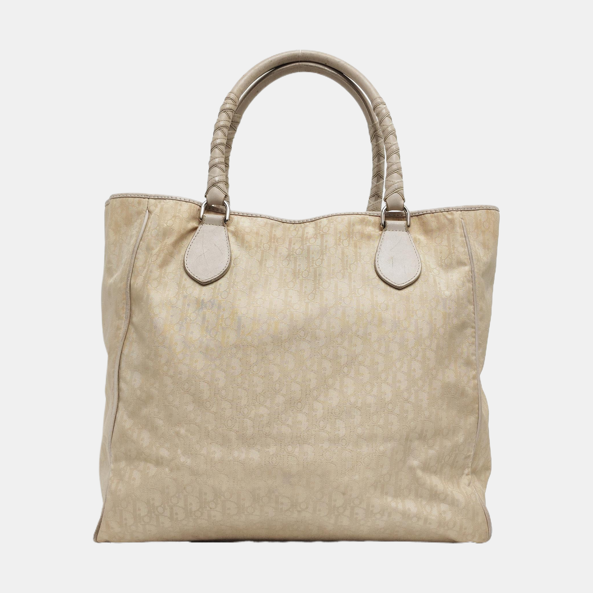 Lovely Oblique Canvas Beige