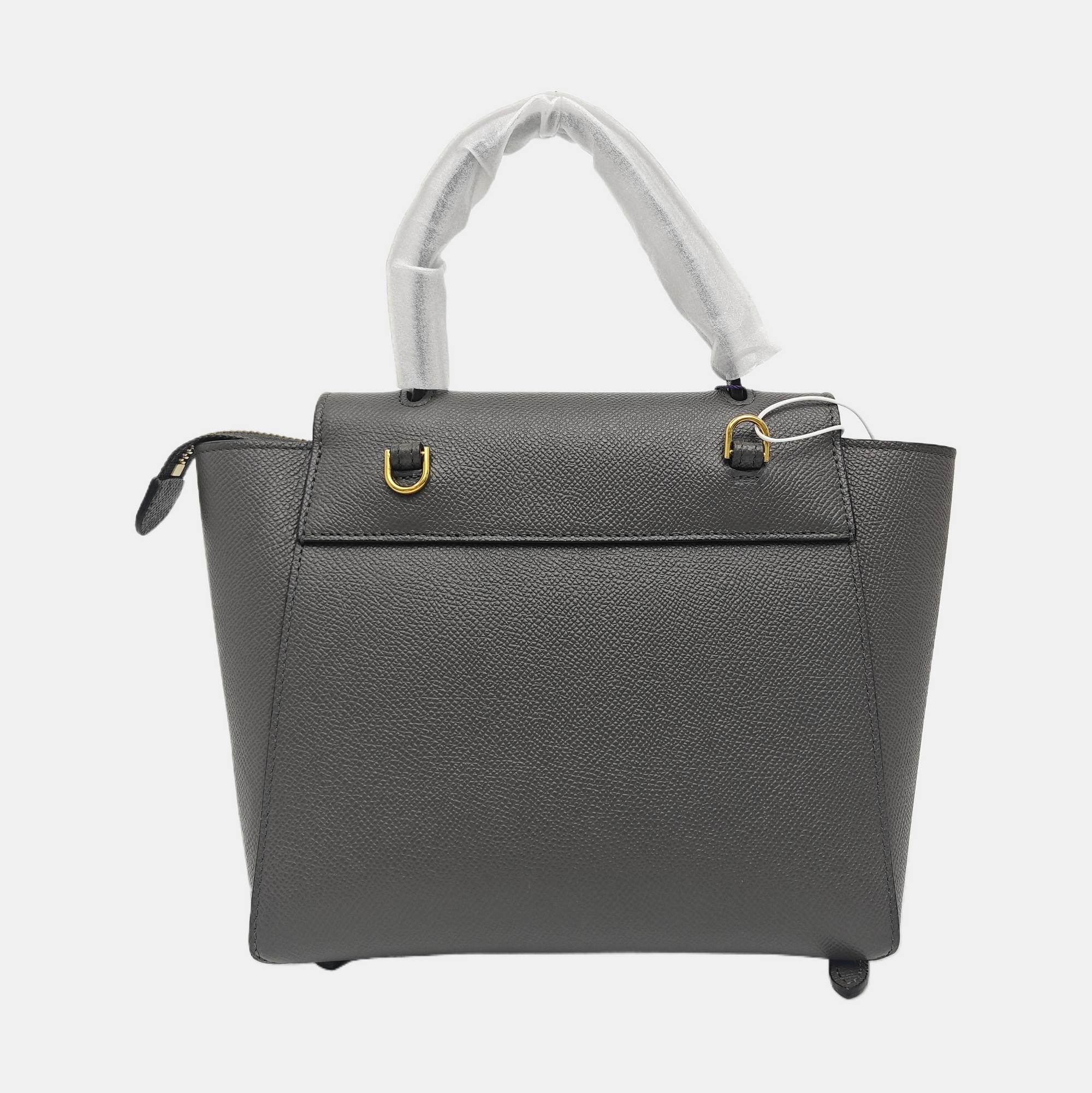 BELT Nano Calfskin Gray
