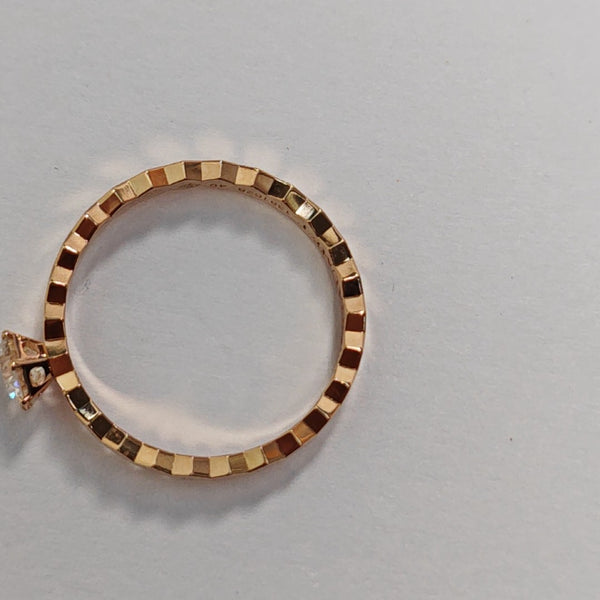 Bee My Love 18k Rose Gold Ring EU 49