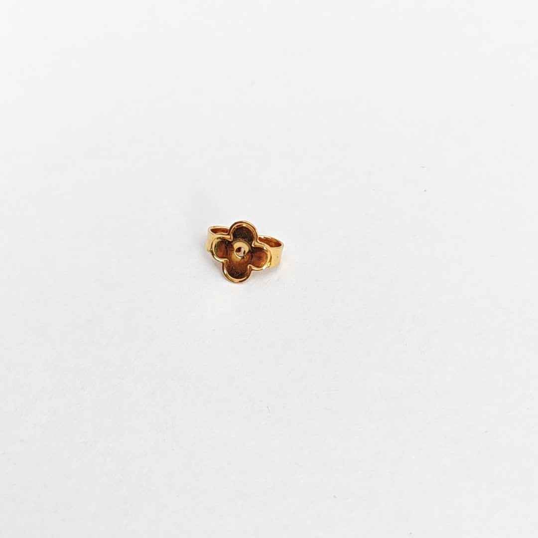 Metal Gold Stud Earrings