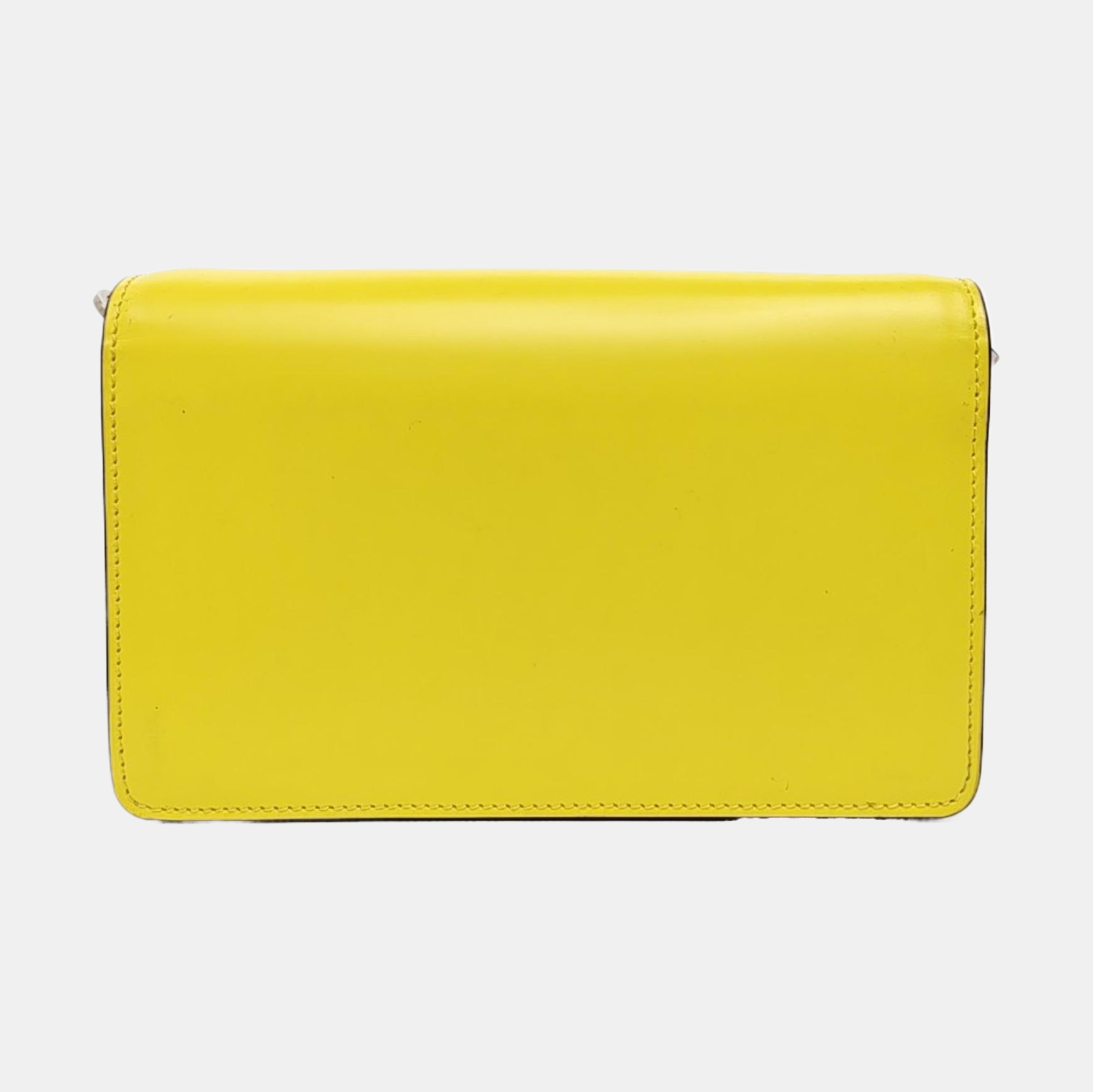 Calfskin Crossbody Bag Yellow