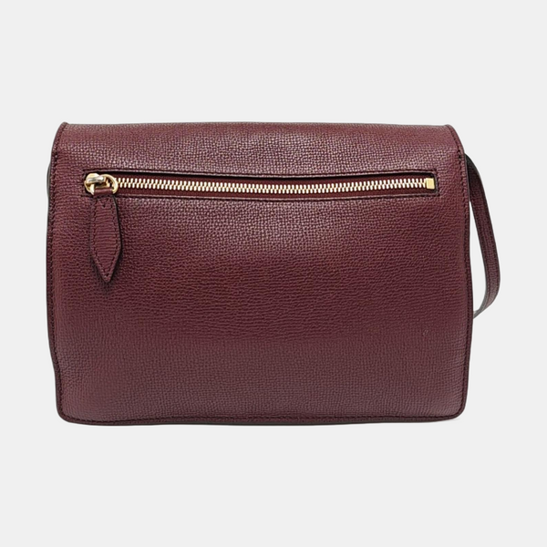 Authenticated pre-owned  Macken Small Patchwork Burgundy - Crossbody Bag at Looply