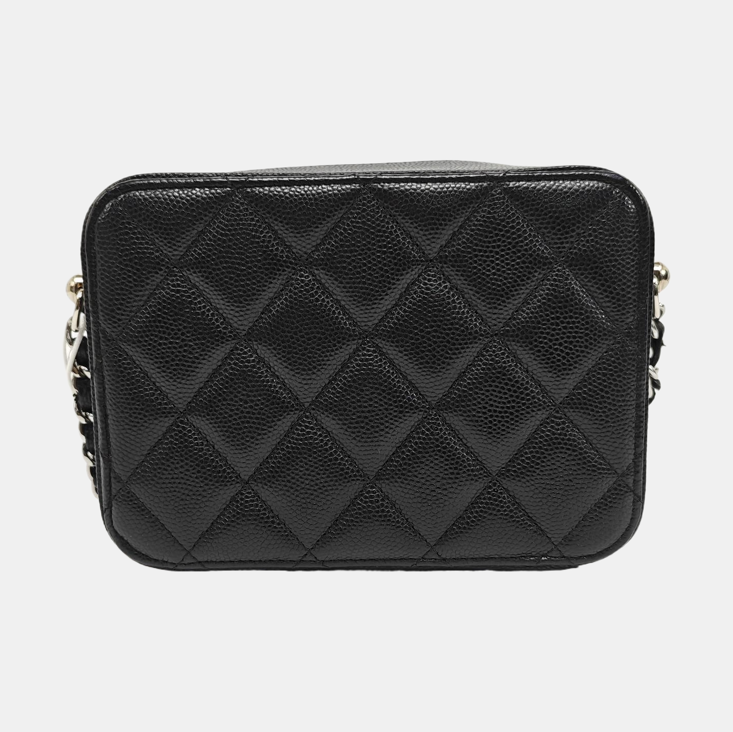SURPIQUE Quilted Grained Calfskin Black