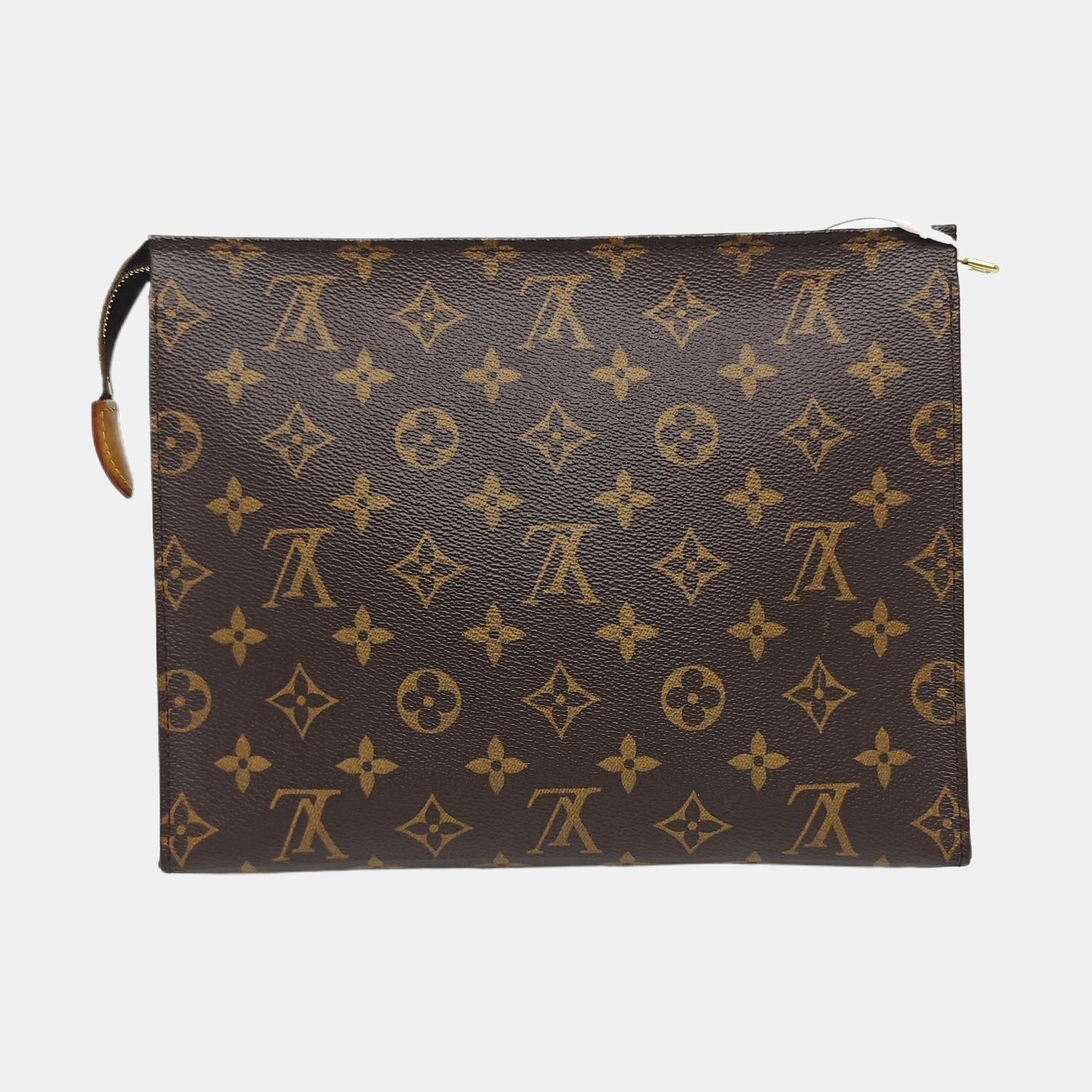 TOILET POCKET 26 Monogram Coated Canvas Brown