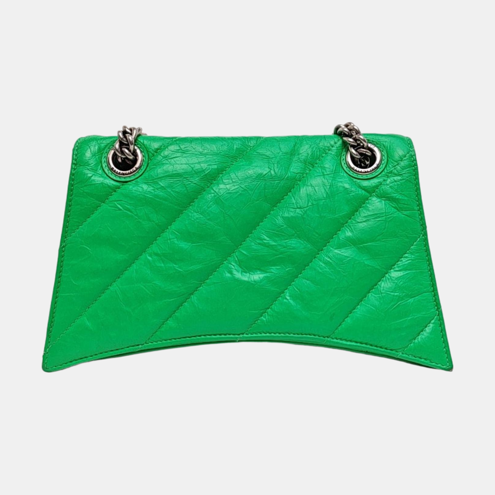 Authenticated pre-owned  Crush Small Quilted Calfskin Green - Shoulder Bag at Looply
