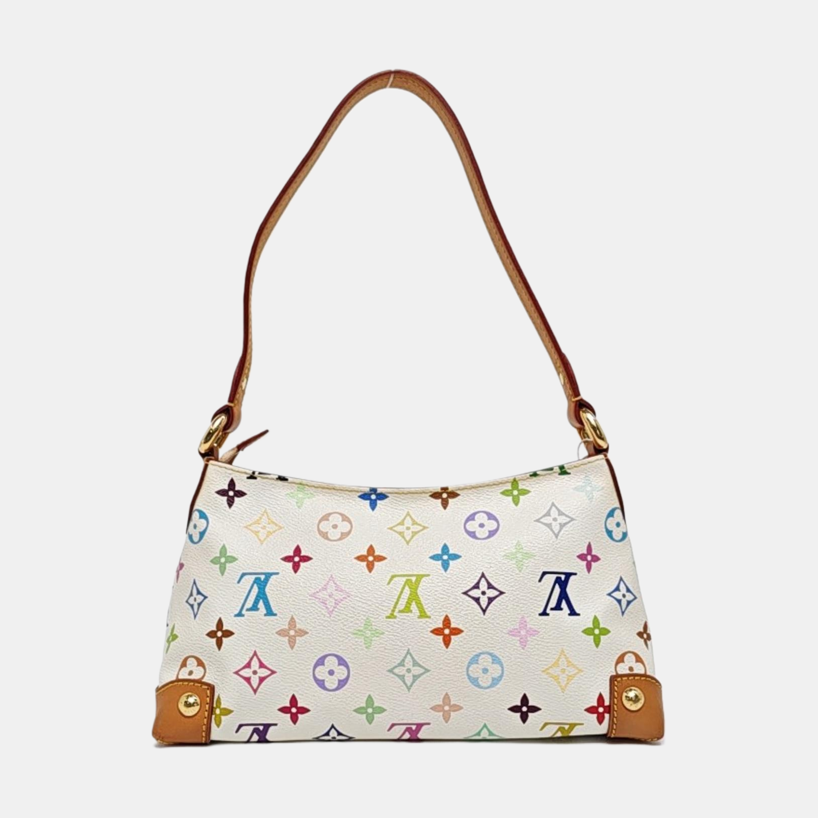 LV × TM ELIZA Monogram Coated Canvas White