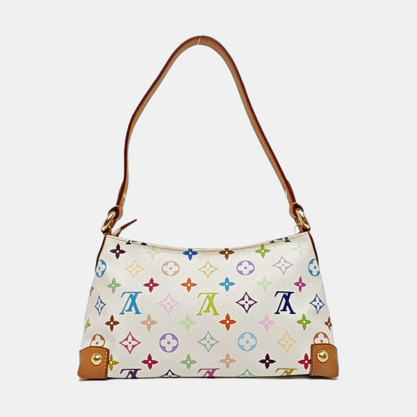 LV × TM ELIZA Monogram Coated Canvas White