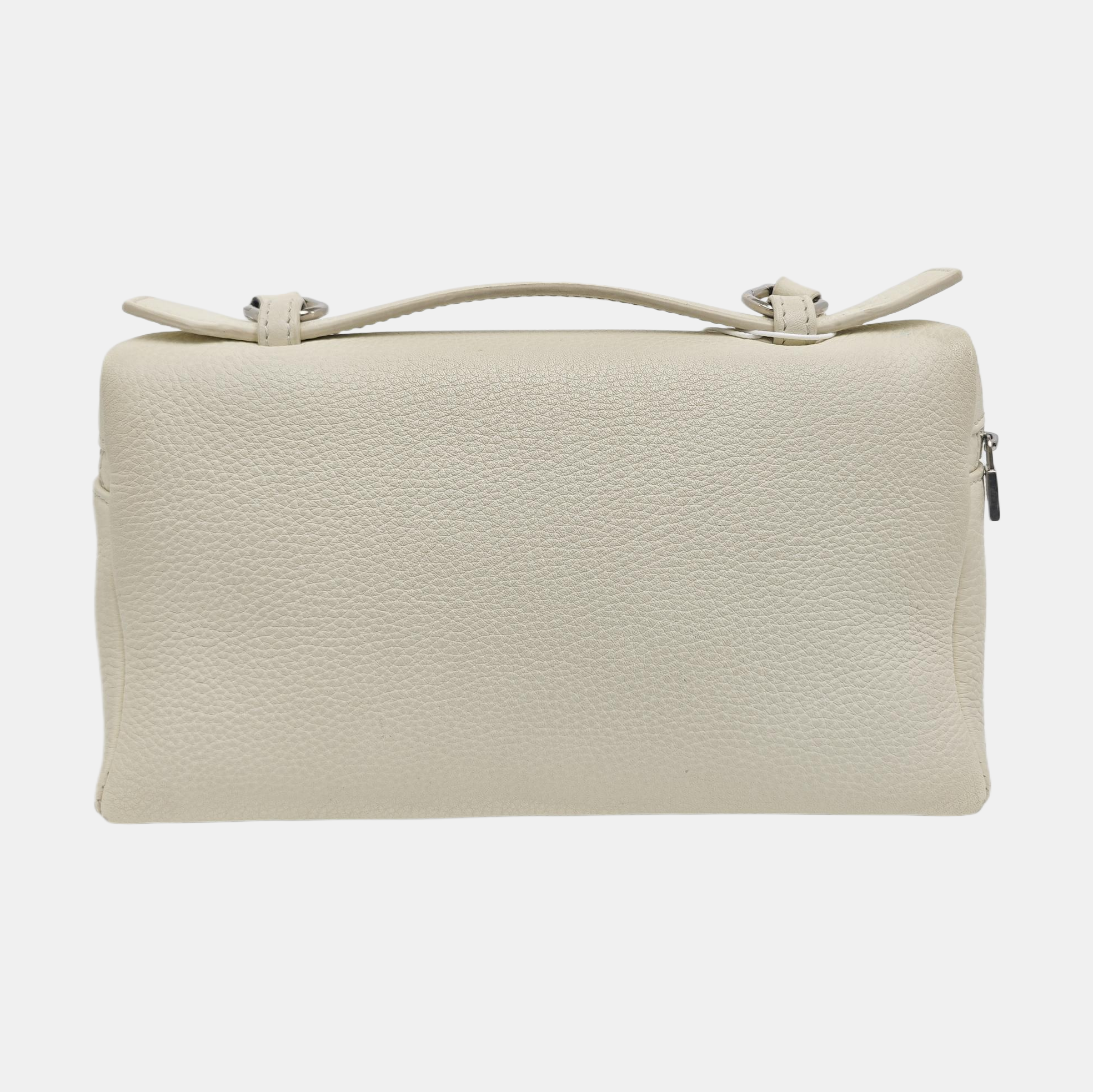 Extra Pocket 19 Calfskin White